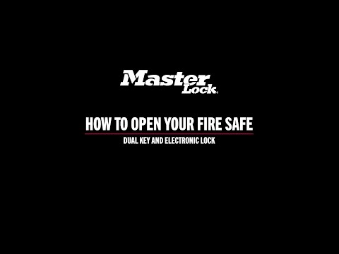 Video Thumbnail for How To Open Your Fire Safe