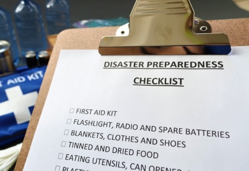 Disaster preparedness checklist
