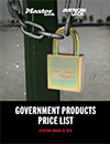 Government Products Price List