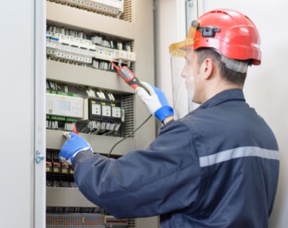 Electrical safety worker