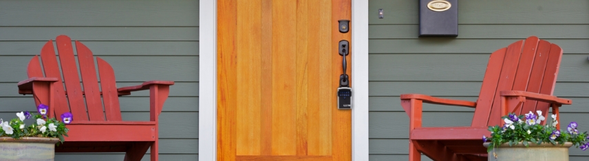 Vacation Rental Home Front Door