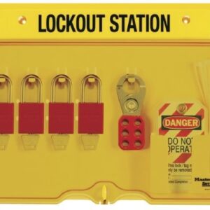 Purchase Master Lock 4-Padlock Capacity Lockout Station with Cover in Gulf